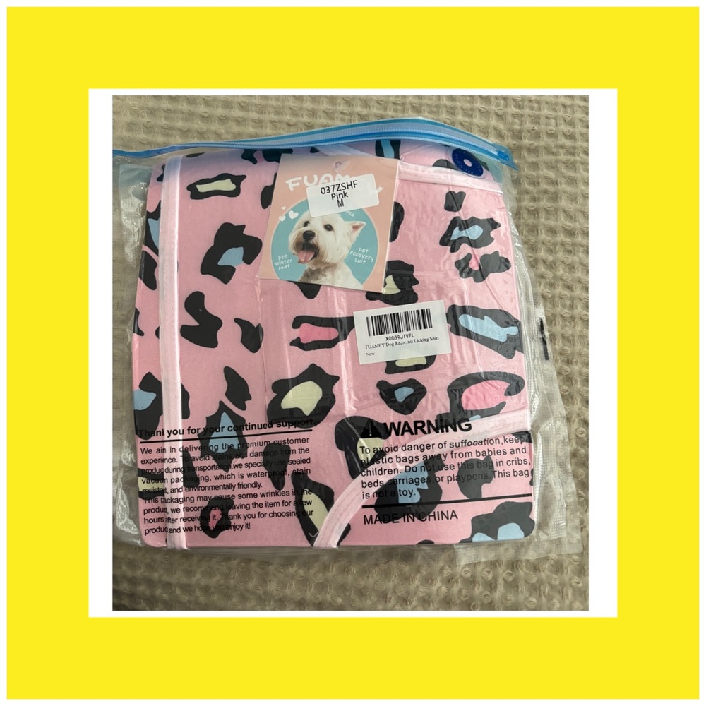 Chaney pet recovery suit.  NWT - Picture 3 of 13